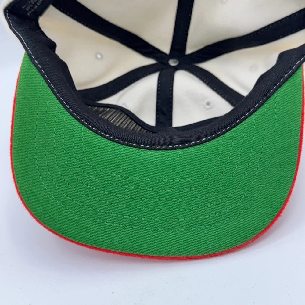 Insomniac EDC Snapback Hat Unisex OS Rainbow Chenille Patch Rave Flat Bill Cap
